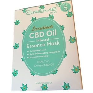 NEW IN BOX The Crème Shop box of 5 essence antioxidant face mask